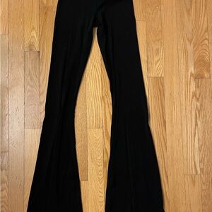 Aerie Black Crossover Flares